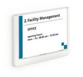 Durable 4861 02 Click Sign tabliczka informacyjna 149 x 105,5 mm biała