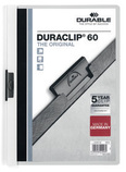 Durable 2209 02 Skoroszyt zaciskowy DURACLIP do 60 kartek kolor biały