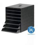 Pojemnik z 7 szufladkami IDEALBOX PLUS Durable 1712001058 grafitowy