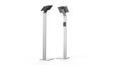 Durable 8932 23 Stojak podłogowy z uchwytem na tablet, Tablet Holder Floor