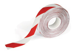 1726 132 Taśma podłogowa do znakowania hal i magazynów czerwono/biała 50mm x 30m