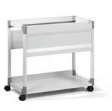 Durable 3784 10 Wózek na teczki zawieszkowe SYSTEM FILE TROLLEY 90 MULTI szary