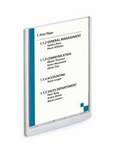 Durable 4867 02 Click Sign tabliczka informacyjna 210 x 297 mm biała