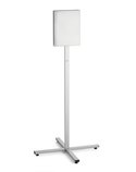 Durable 502057 Stojak podłogowy INFO STAND OUTDOOR A4 szary