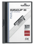 Durable 2200 57 Skoroszyt zaciskowy DURACLIP do 30 kartek grafitowy 