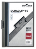 Durable 2209 57 Skoroszyt zaciskowy DURACLIP do 60 kartek kolor grafitowy