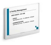 Durable 4866 02 Click Sign tabliczka informacyjna 210 x 148,5 mm biała