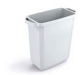 Durable 1800496010 Pojemnik prostokątny na odpady 60 litrów Biały 1 szt.