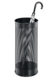 Durable 3350 01 Stojak na parasole metalowy okrągły 28,5 lit. czarny