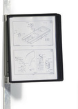 Durable 5914 01 VARIO MAGNET SYSTEM WALL 5 paneli na ścianę magnetyczne czarne