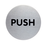Durable 4900 65 PICTO piktogram samoprzylepny stalowy PUSH