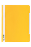 Durable 2570 04 Skoroszyt sztywny A4 krystaliczna przednia strona spód żółty 100 szt.