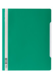 Durable 2570 05 Skoroszyt sztywny A4 krystaliczna przednia strona spód zielony 100 szt.