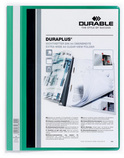 Durable 2579 05 DURAPLUS Skoroszyt prezentacyjny z krystaliczną przednią kieszenią zielony