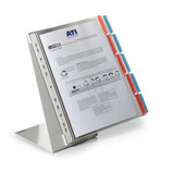 Durable 5693 00 Function Zestaw 10 paneli informacyjnych A4 z podstawą stołową