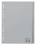 Durable 6523 10 Przekładki z tworzywa z nadrukiem indeksy 1-31 tłoczone szare