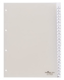 Durable 6824 19 Przekładki PP A4 przezroczyste z wymiennymi indeksami 25 szt.