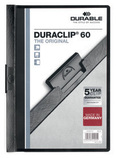 Durable 2209 01 Skoroszyt zaciskowy DURACLIP do 60 kartek kolor czarny
