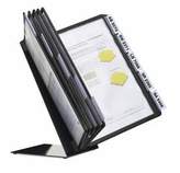 Durable 5570 01 VARIO DISPALY SYSTEM TABLE 10 paneli A4 stołowych czarnych