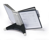 Durable 5632 22 SHERPA DESK UNIT 10 Zestaw paneli informacyjnych szaro-czarnych