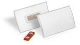 Durable 826019 Identyfikatory magnetyczne seria Click Fold rPP 54 x 90 mm op. 10 szt