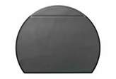 Durable 7290 07 Półokrągły podkład 520 x 650 mm z zakładką Granatowy