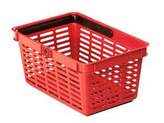 Durable 1801565080 Kosz plastikowy na zakupy SHOPPING BASKET 19 czerwony