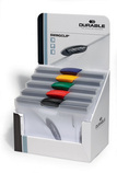 Durable 2260 00 Skoroszyty zaciskowe SWINGCLIP display 25 szt. mix