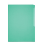 Durable 2339 05 Obwoluty L przezroczyste zielone sztywne A4/50 szt.