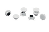 Durable 4701 02 Magnesy o średnicy 15 mm op. 8 szt. białe