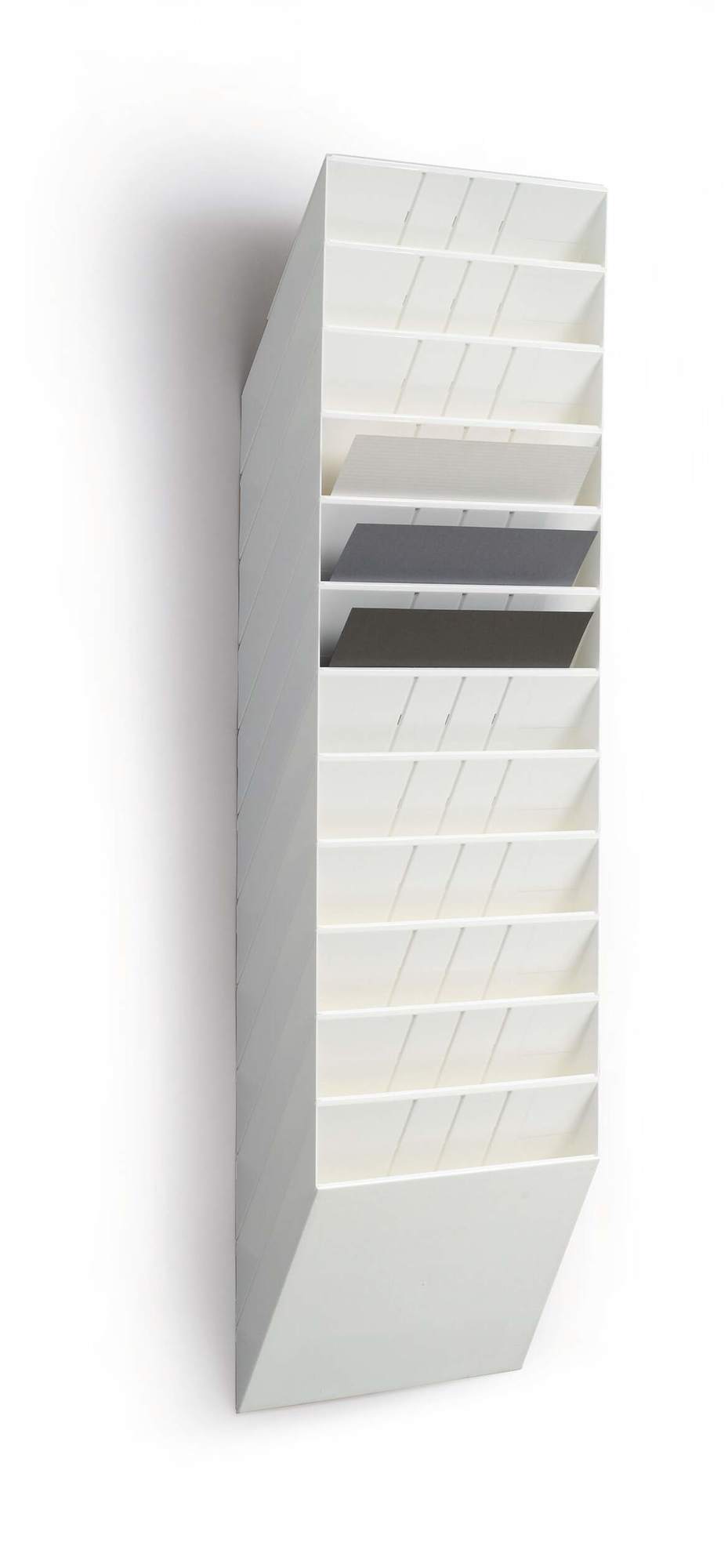 DURABLE Wand-Prospekthalter-Set FLEXIBOXX 12, A4 1709763010 bei günstig kaufen
