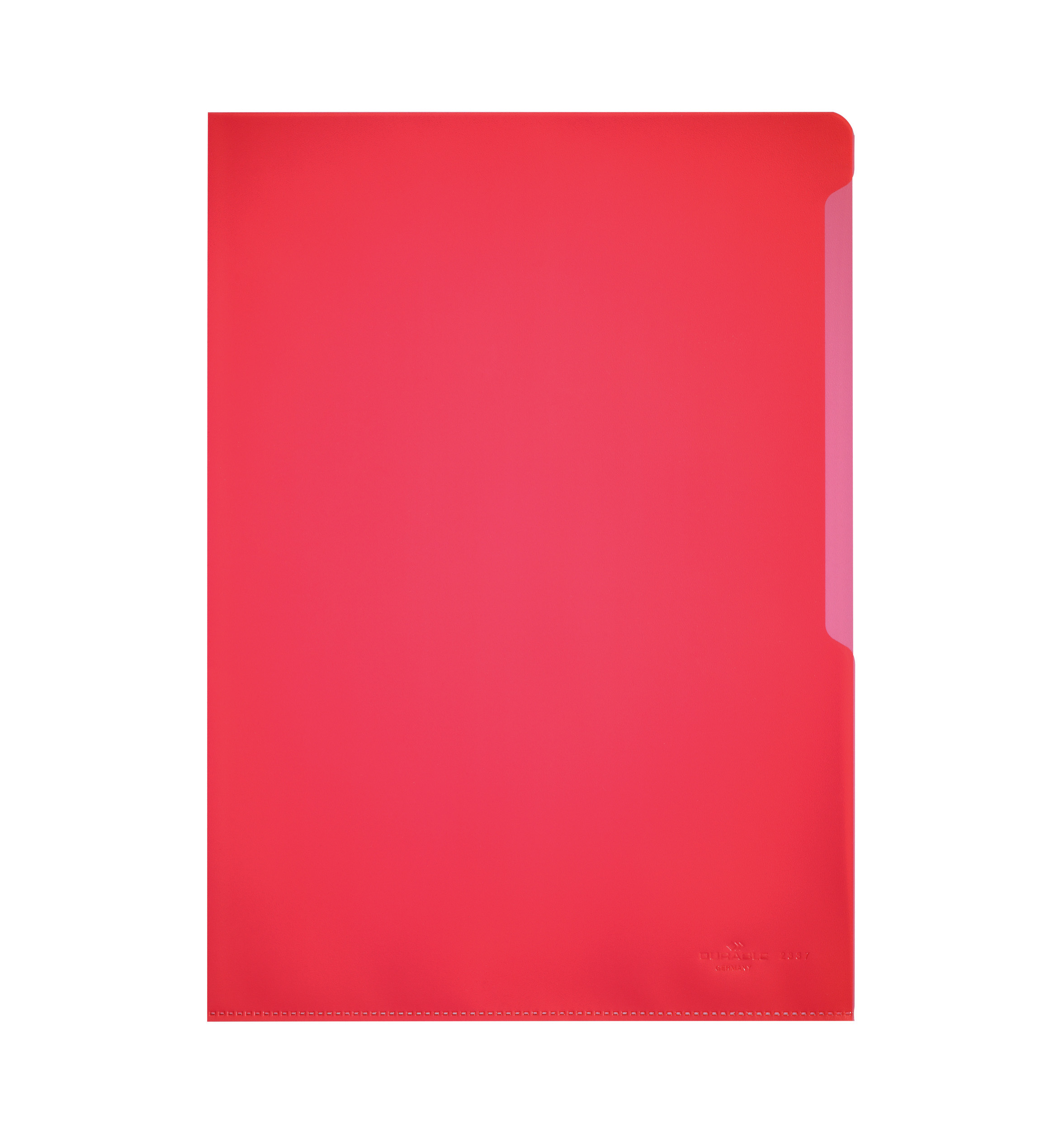 Durable 2337 03 Ofertówka "L" przezroczysta czerwona A4 100 szt