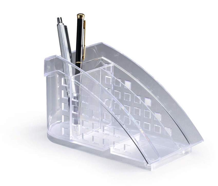 TREND Durable 1701627400 Przybornik na biurko z tworzywa przezroczysty