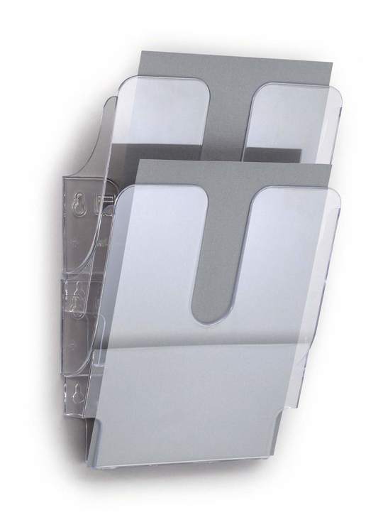 Durable 1709008400 Zestaw pojemników na katalogi FLEXIPLUS 2 A4 przezroczysty