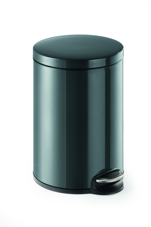 Durable 3412 58 Kosz stalowy lakierowany na śmiecie z pedałem 20 litrowy