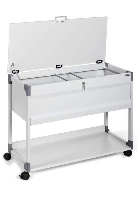 Durable 3787 10 Wózek na teczki zawieszkowe SYSTEM FILE TROLLEY 100 MULTI TOP