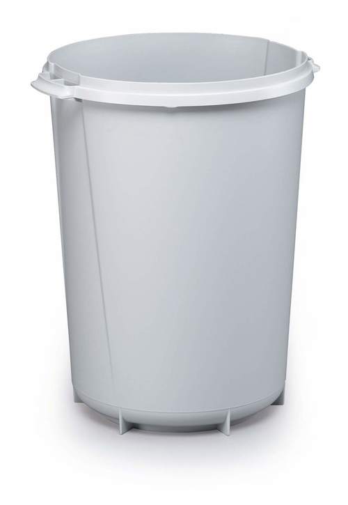 Pojemnik okrągły na odpady 40 litrów Durable 1800519050 szary