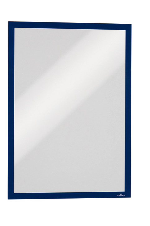 Durable 4873 07 DURAFRAME® A3 Samoprzylepne ramki magnetyczne granatowe 2 szt.