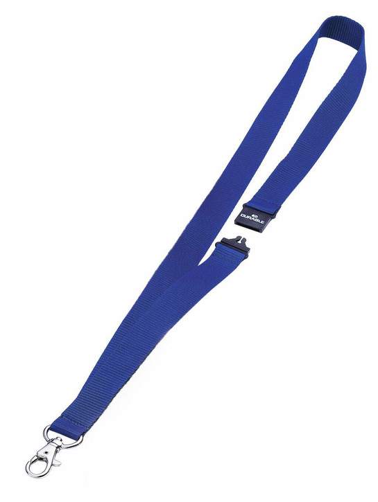 Durable 8682 07 Granatowa smycz do identyfikatorów 20mm 1 szt