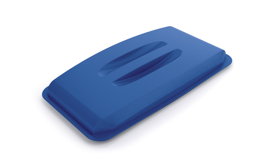 Pokrywa DURABIN LID 60 1800497040 do pojemnika 60 l, prostokątna niebieska