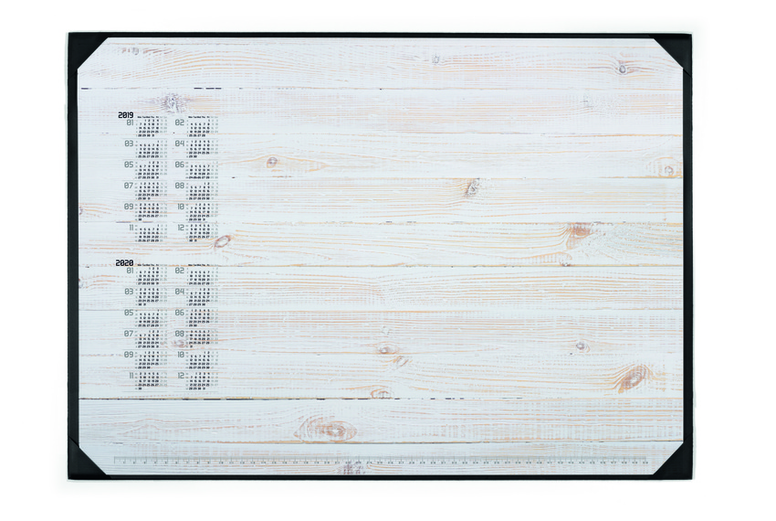 Durable 7312 15 podkład na biurko 590x420mm z kalendarzem Motyw drewna 1 szt