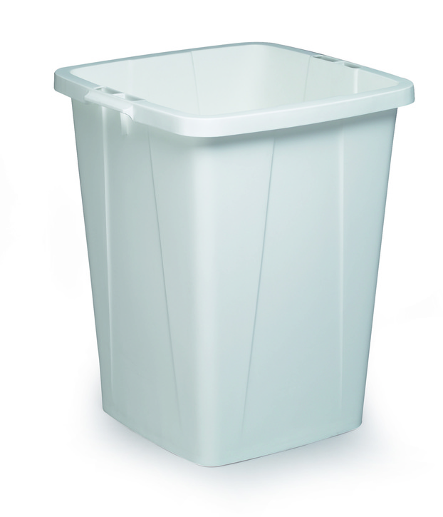 Durable 1800474010 pojemnik na odpady Durabin 90 litrowy kolor biały 1 szt.