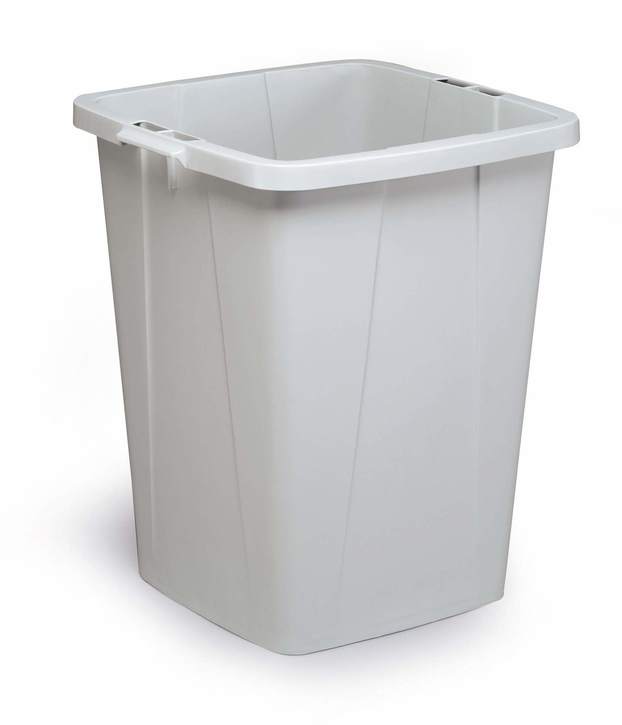 Durable 1800474050 pojemnik na odpady Durabin 90 litrowy kolor szary 1 szt.