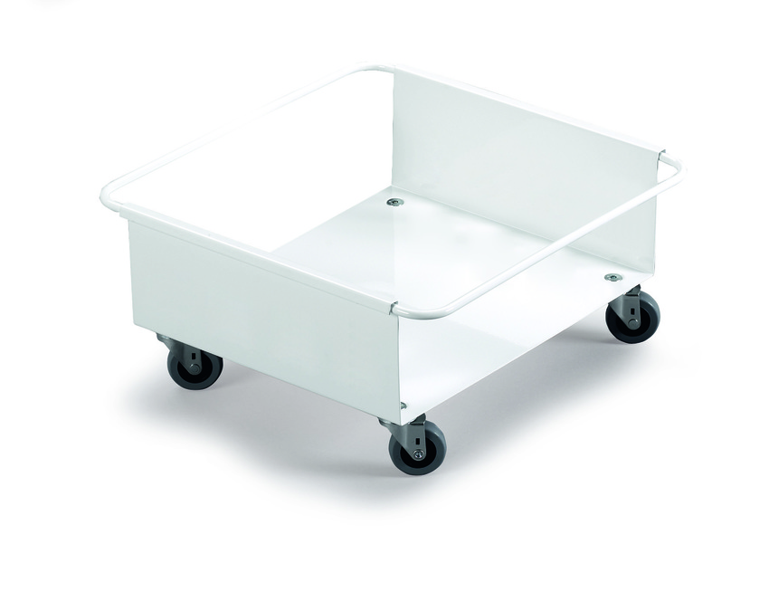 Durable 1801668010 metalowy wózek do pojemnika DURABIN 90 na kółkach 