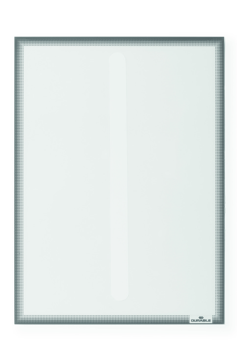 Ramka elektrostatyczna na szyby A4 bez użycia kleju Durable 5014 57 op. 5 szt. antracyt