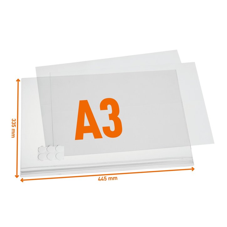 Kieszeń informacyjna A3 wodoszczelna samoprzylepna Durable 5017 19 op. 5 szt.