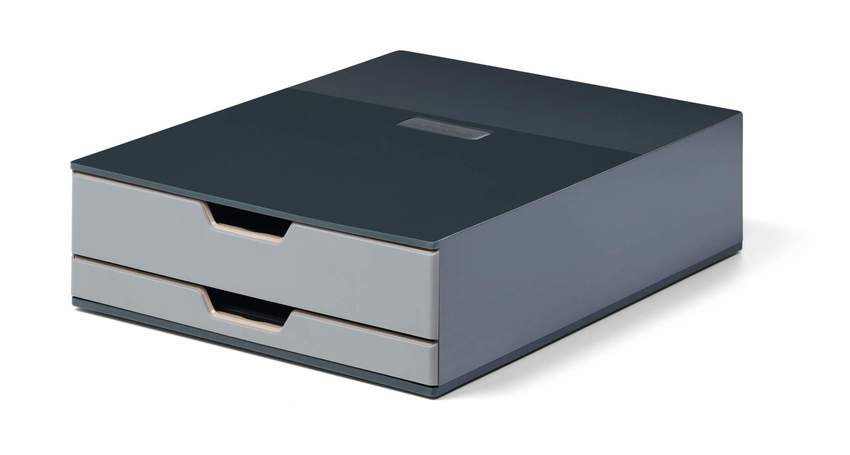 Durable 3383 58 Coffee Point Box pojemnik z 2 szufladkami organizer do kawy