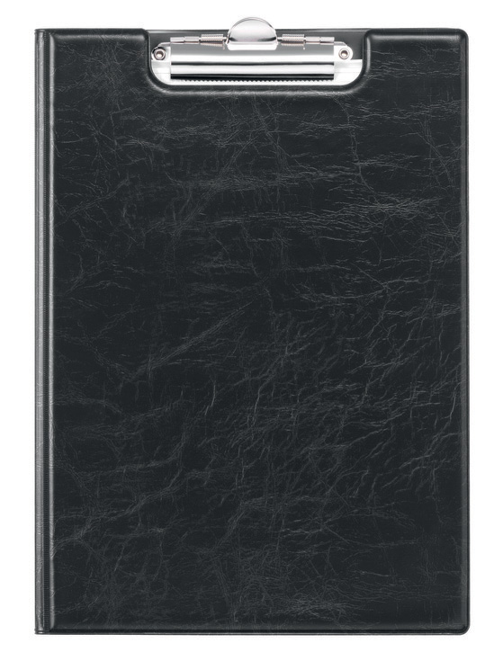 Durable 2355 01 Clipboard A4 z okładką, DE LUXE PCV, czarny