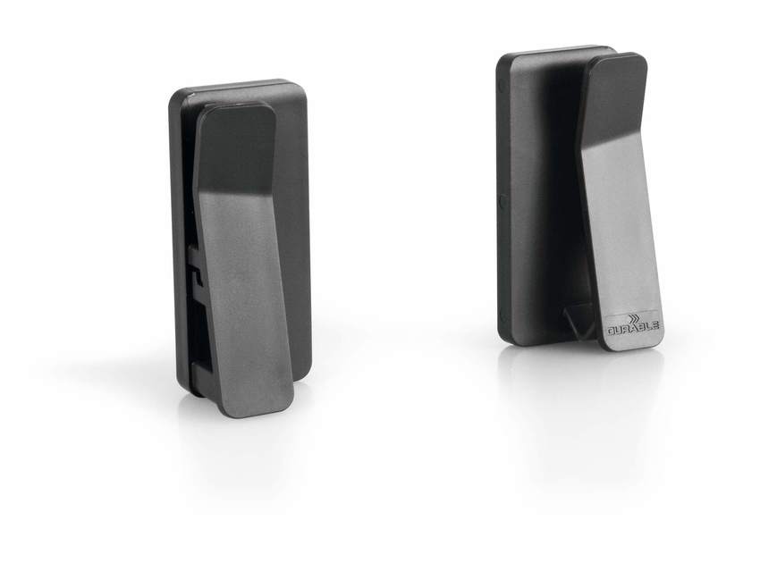 Durable 893958 Uchwyt do tabletu na ścianę z tworzywa Visioclip