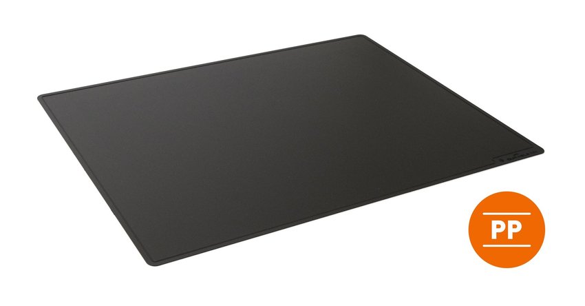 Durable 713201 Podkład na biurko ozdobne krawędzie 530 x 400 mm czarny